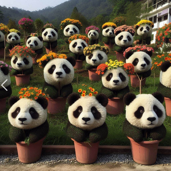 Baby Giant Panda Flower Seeds image